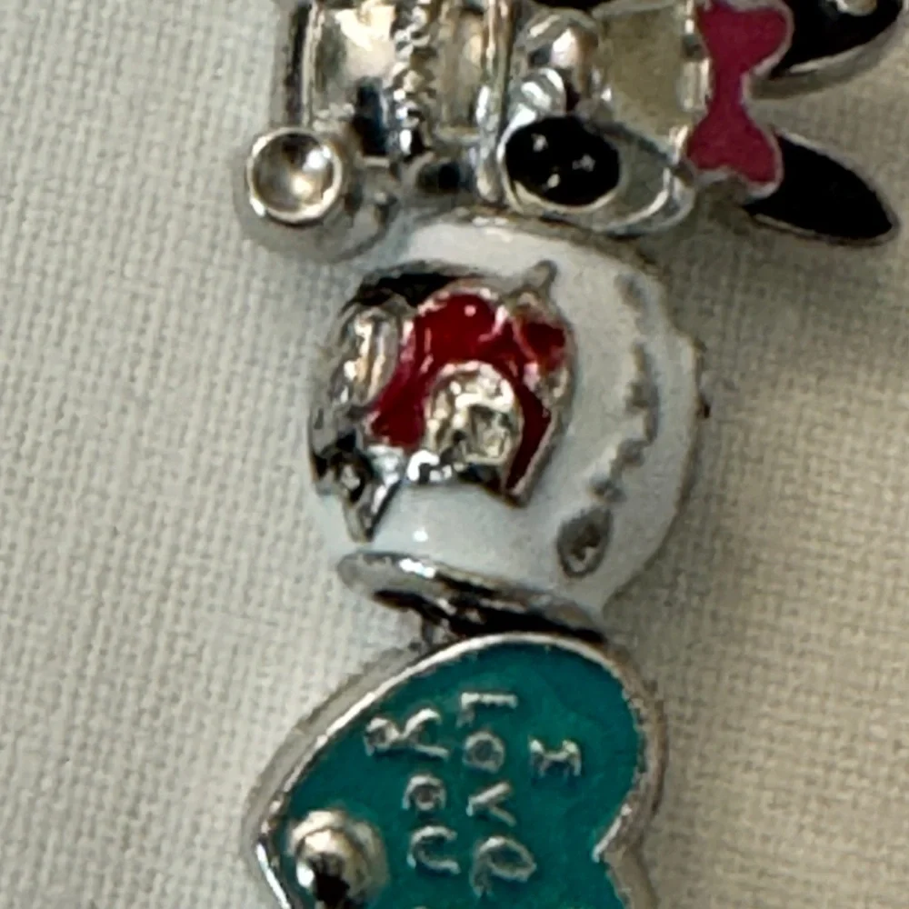 Silver Charm Bracelet for tweens